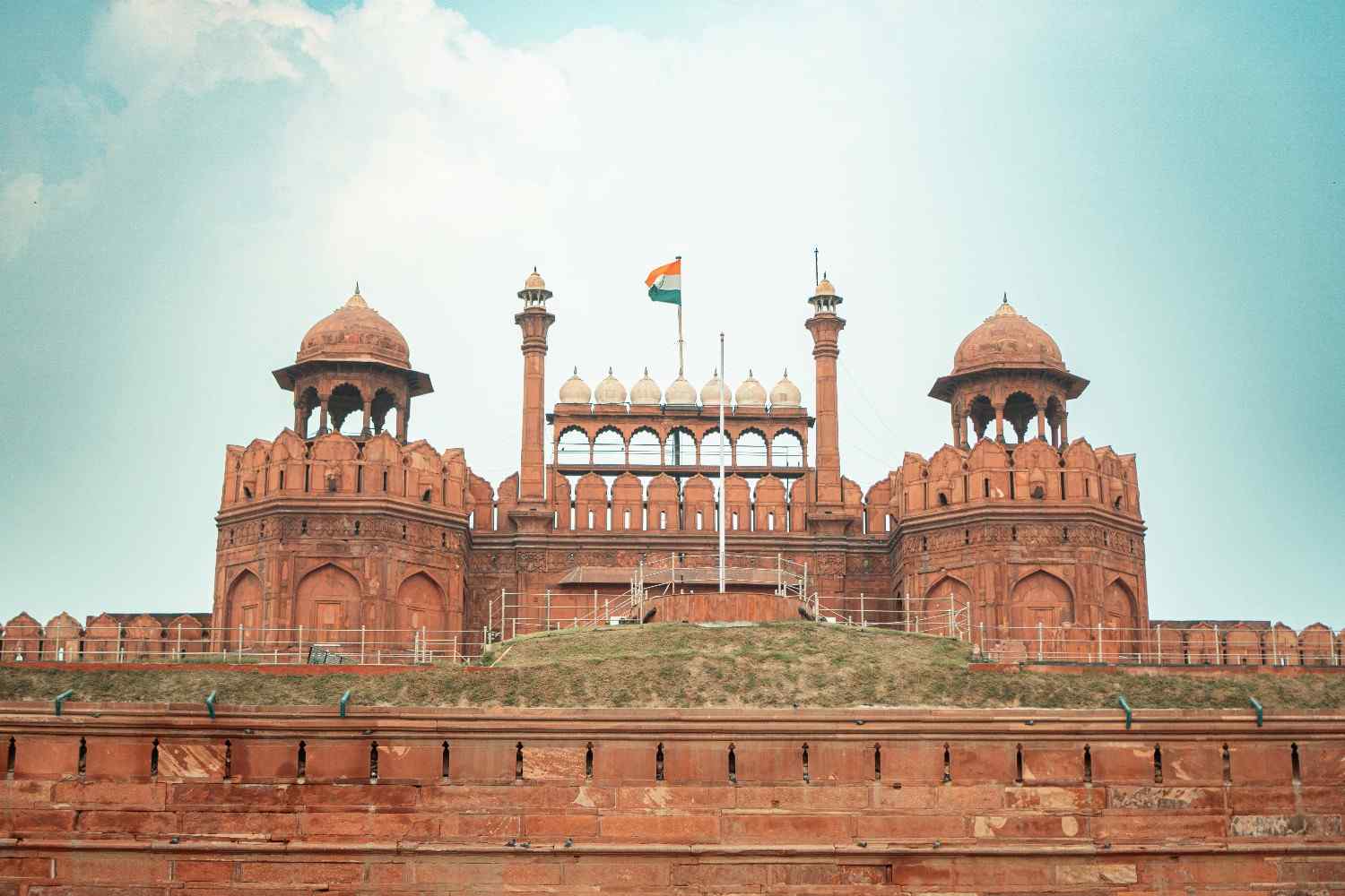 India travel destinations cultural heritage monuments Red Fort Delhi